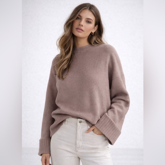 anrabess Sweaters - ANRABESS Oversized Fuzzy Knit Sweater | Size XL | NWT